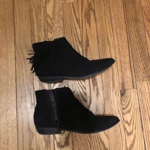 Coconuts by Matisse Black Suede booties